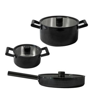 Vargen & Thor Glima Grytset s/3 Black Edition