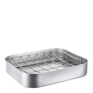 Modern House Kitchen Essentials - ribbform med galler 8 L silver