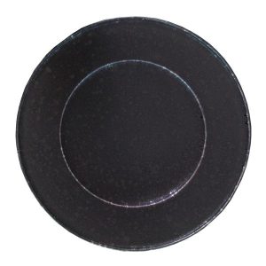 Modern House Black Satin Assiett D23